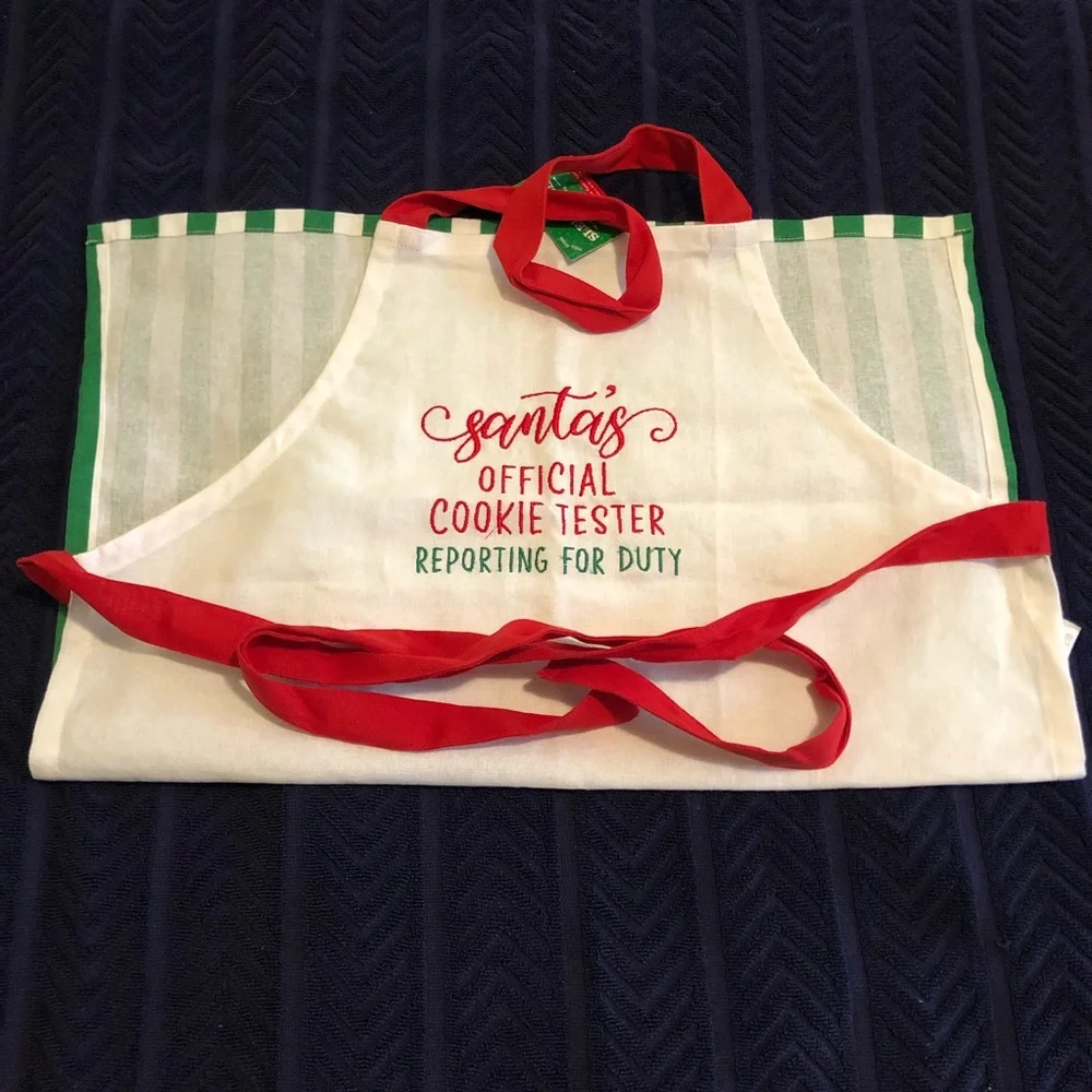 Christmas Cookies Kids Apron